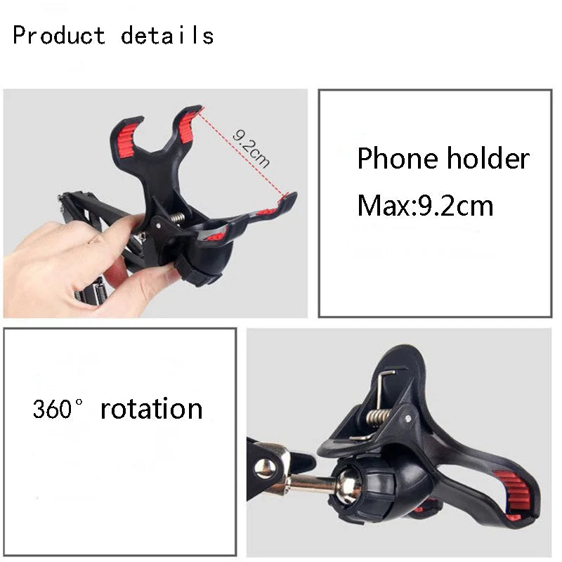 New Foldable Phone Holder Desktop Stands Brackets Lazy Mobile Phone Holder Tripods Mount for Recording Live Video Bloggers