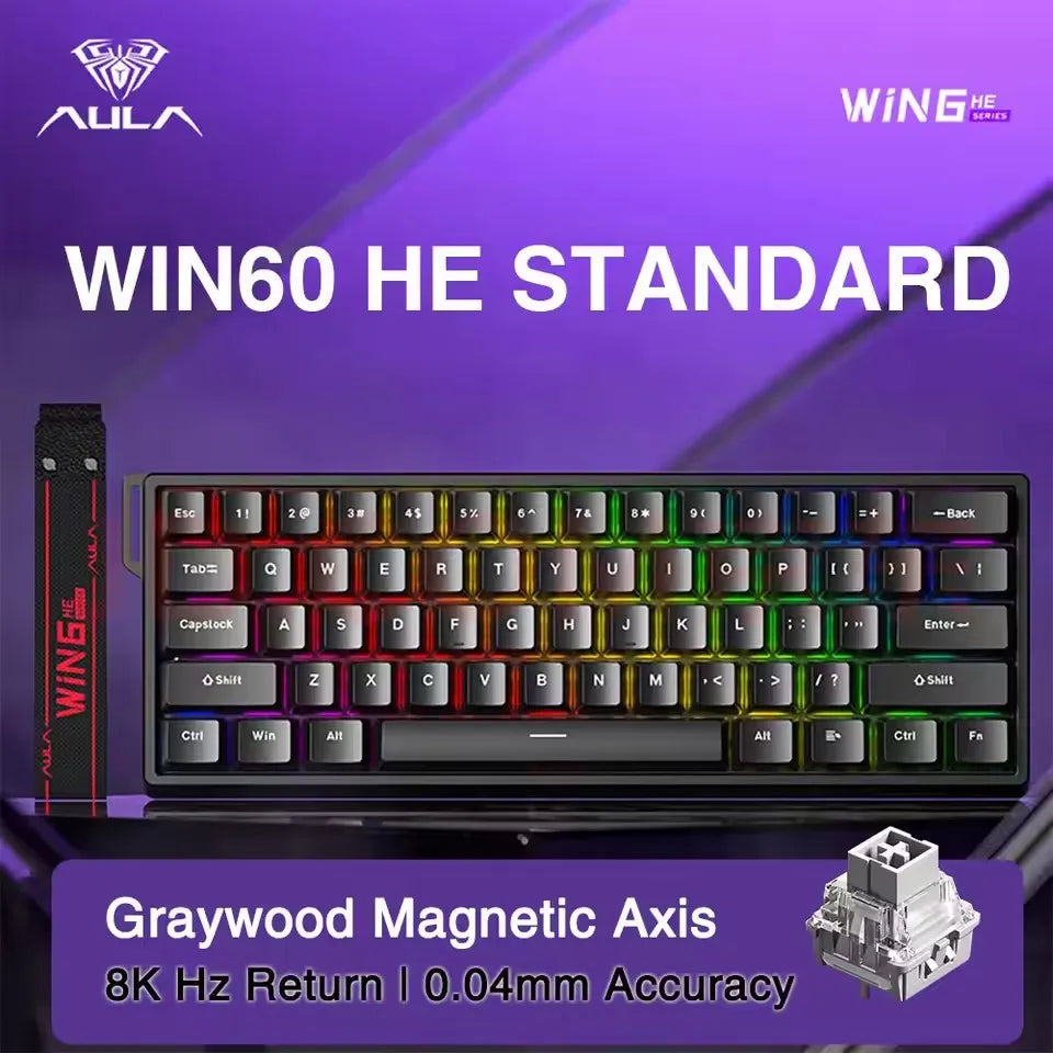 AULA RGB Magnetic Gaming Keyboard