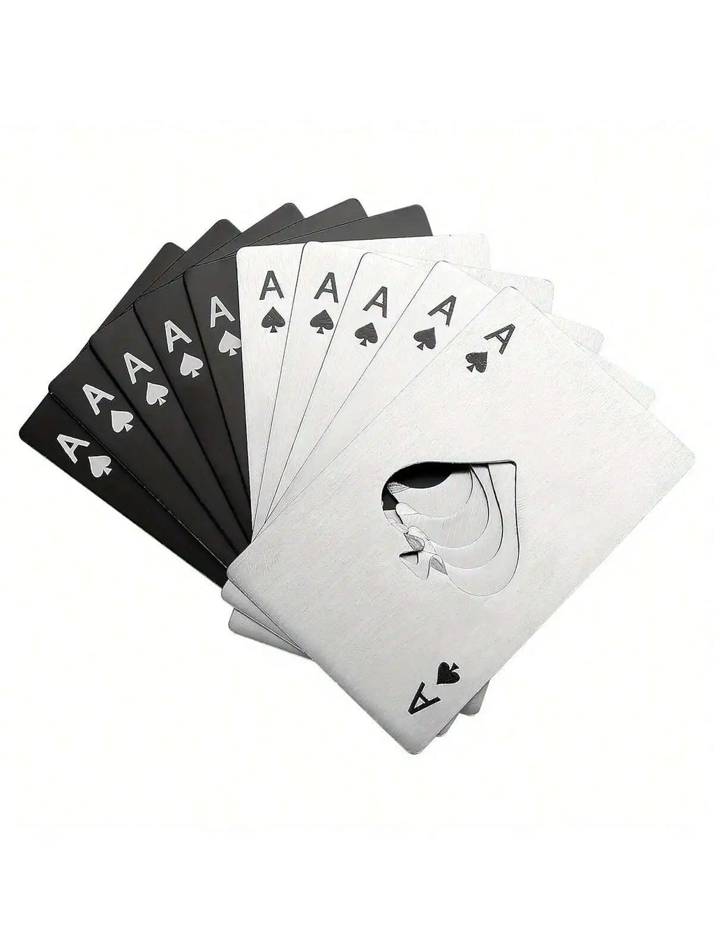 Stainless Steel  Spades A Winemaker Bottle Opener Playing Cards Bottle Opener Credit Card Beer Bottle Opener