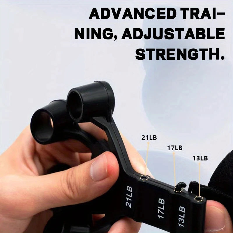 5-Finger Trainer Silicone Wrist Grip Strengthener Hand Strength Recove ...
