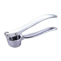 Garlic Press Anti-Skid Thickened Garlic Clip Multifunctional Zinc Alloy Stainless Steel Manual Pull Type Garlic Punch