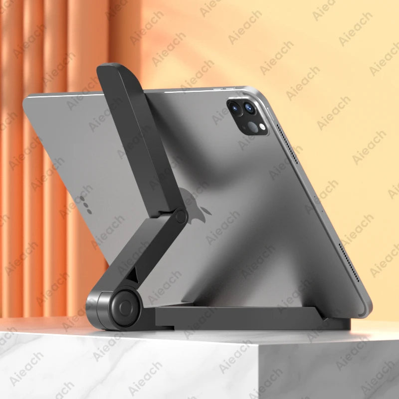 Adjustable Folding Tablet Stand For iPad or Tablets (4.7-12.9")
