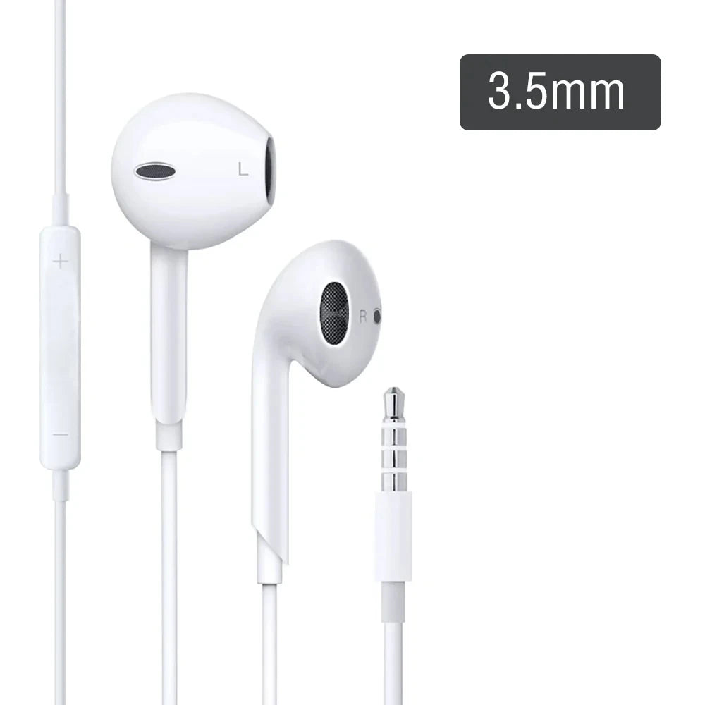 For iPhone 15 14 13 Pro High-Fidelity  Wired Headset Type-C 3.5mm Suitable For Samsung Xiaomi ipad Tableomi ipad Tablet