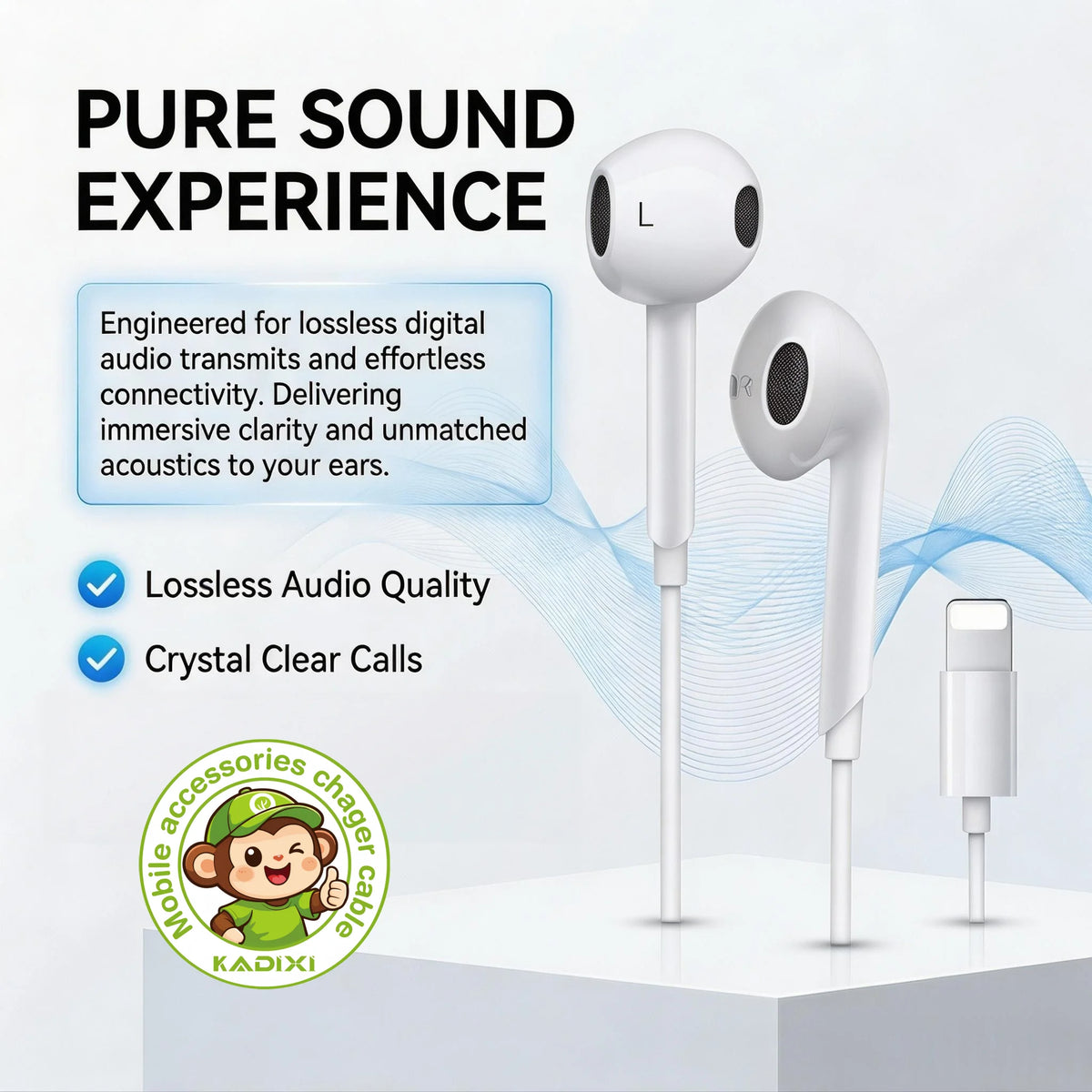 For iPhone 15 14 13 Pro High-Fidelity  Wired Headset Type-C 3.5mm Suitable For Samsung Xiaomi ipad Tableomi ipad Tablet