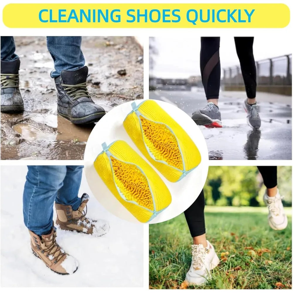 Reusable Shoe Washing Bag with Zipper- Machine Washable