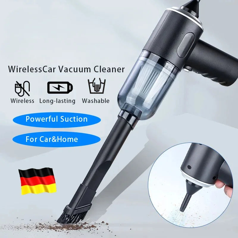 Mini Cordless Handheld Vacuum Cleaner for Car & Home