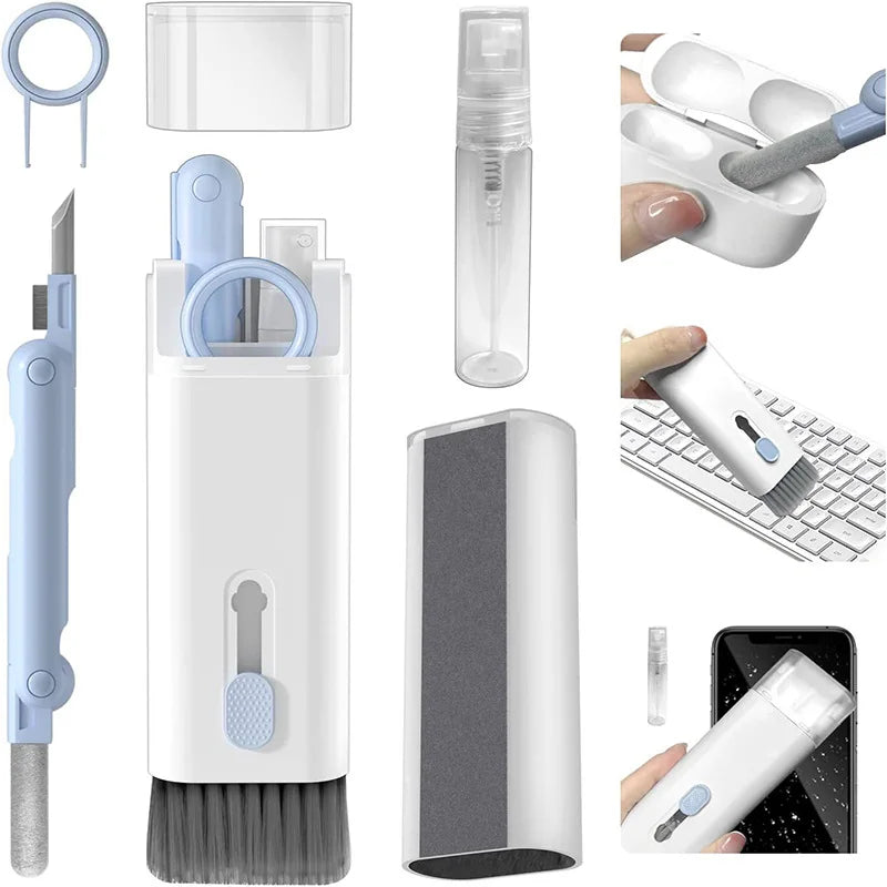 7-in-1 Electronics Cleaning Kit for Keyboards, Earbuds & Screens