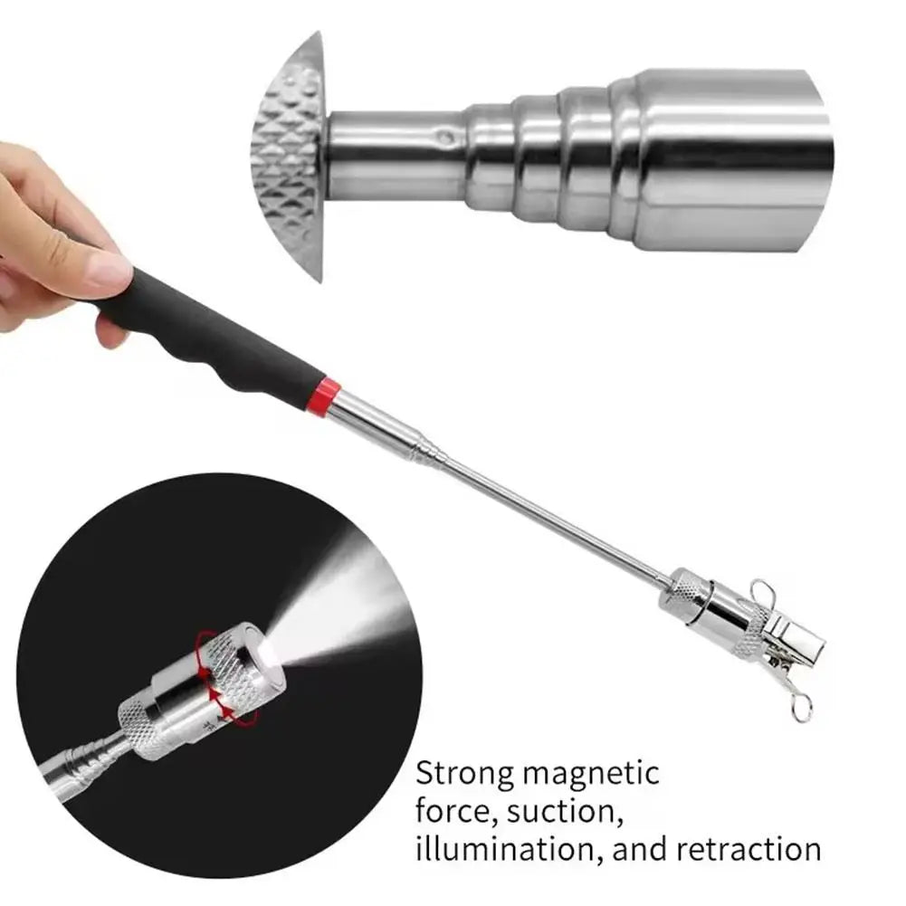 Telescopic Magnetic Pen Handy Tool Magnet Capacity for Picking Up Nut Bolt Adjustable Pickup Rod Stick