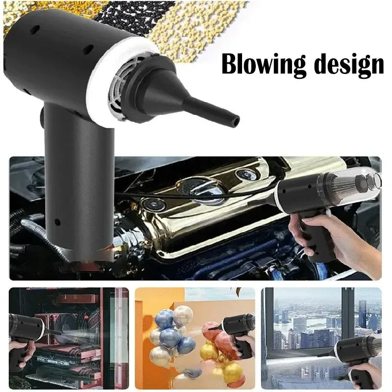 Mini Cordless Handheld Vacuum Cleaner for Car & Home